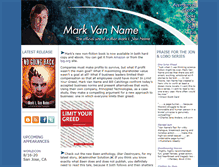 Tablet Screenshot of markvanname.com